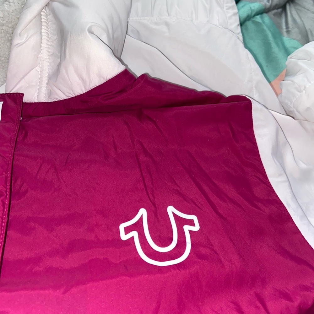 True Religion pull over hoodie